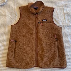 Women's Patagonia Retro Pile Vest Beech Brown